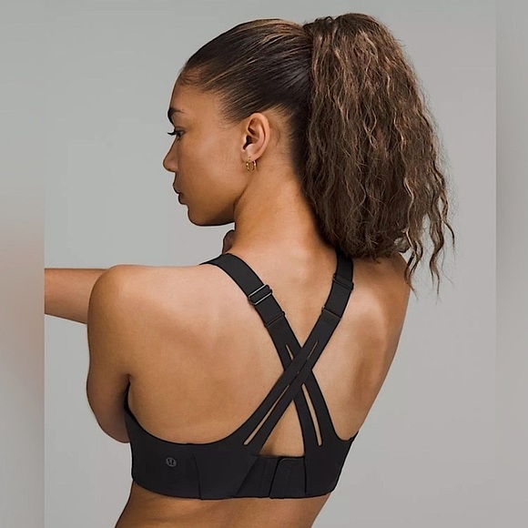 NWT Lululemon AirSupport Bra *High Support, C-DDD Cups Black - Picture 6 of 6